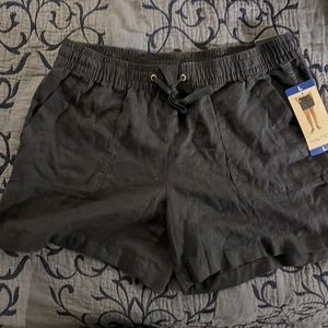 Linen Nautica Shorts, Navy. NEW WITH TAGS.
